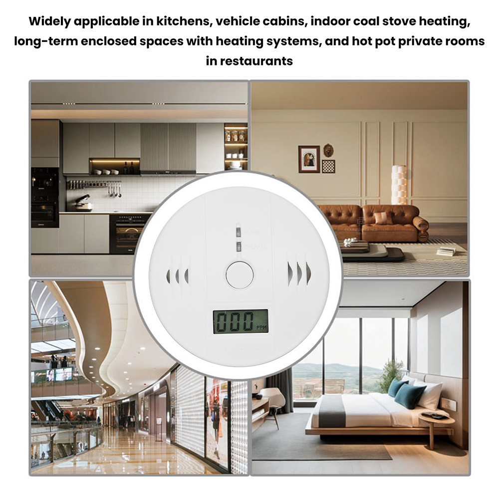 Smoke Detector Interconnected - Carbon Monoxide Alarm Smoke Alarm Co