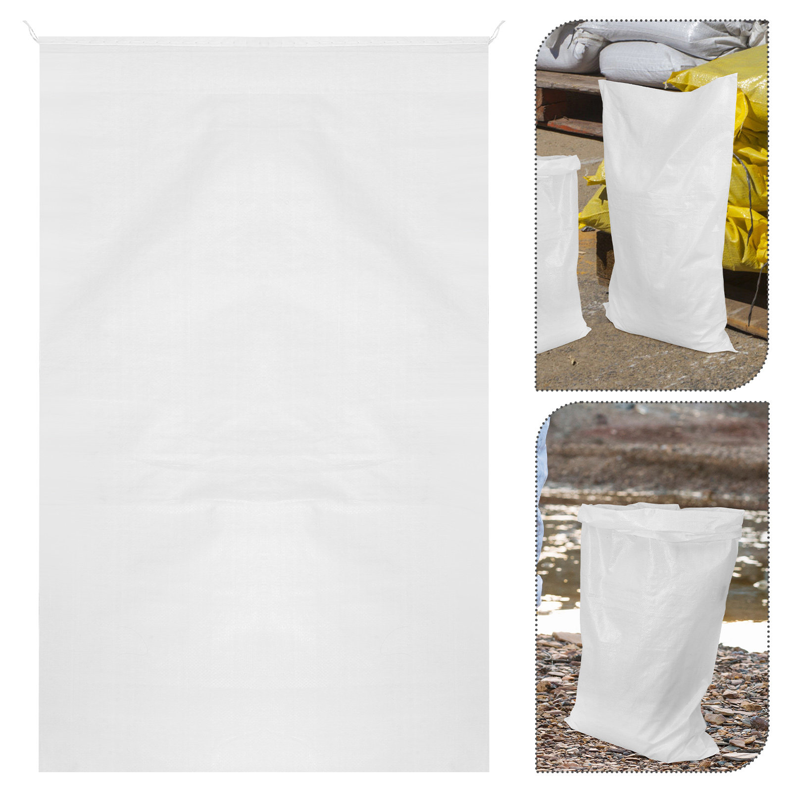 Flood Barrier Bag - 20Pcs Flood Prevention Sandbags Heavy Duty
