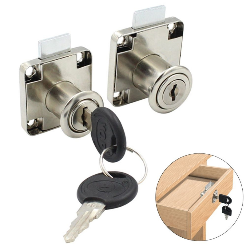 Medicine Cabinet Lock - Zinc Alloy Drawer Lock Burglarproof Home