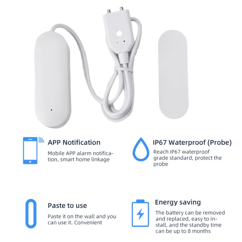 Water Leakage Sensor Smart Hom - Water Alarm Sensor reseña y precio