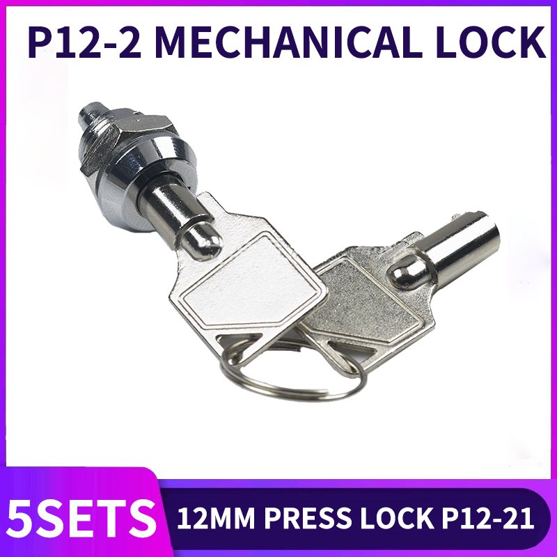 5sets 12MM press lock P12-21 b - Medicine Cabinet Lock reseña y precio