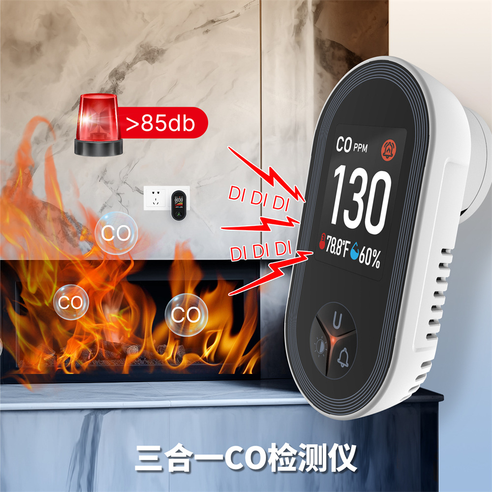 3 in1 Carbon Monoxide Detector - Co Detector Plug reseña y precio