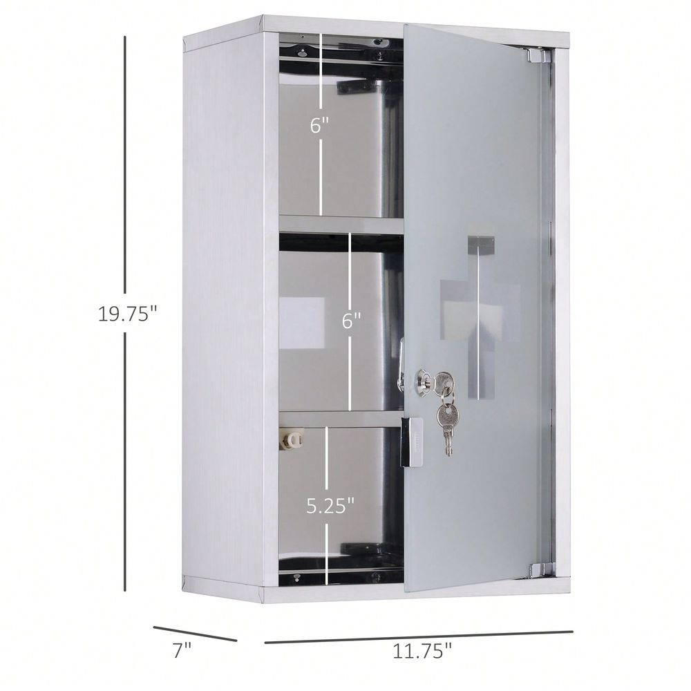 Wall Medicine Cabinet With Loc - Medicine Cabinet Lock reseña y precio