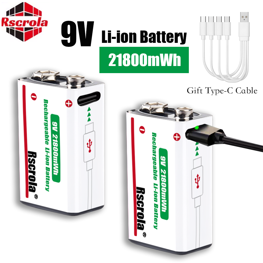USB-C Rechargable 9V Lithium i - Smoke Detector Interconnected reseña y precio