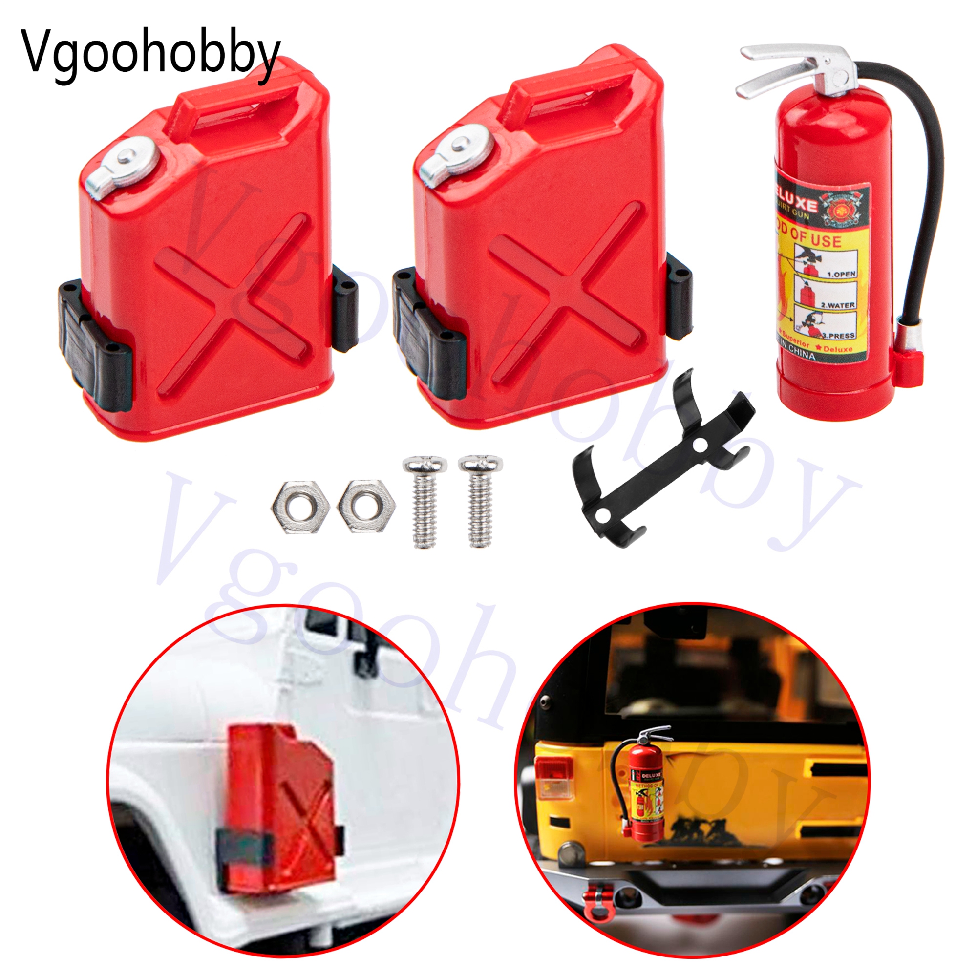 RC Simulation Decoration Plast - Fire Extinguisher Small reseña y precio