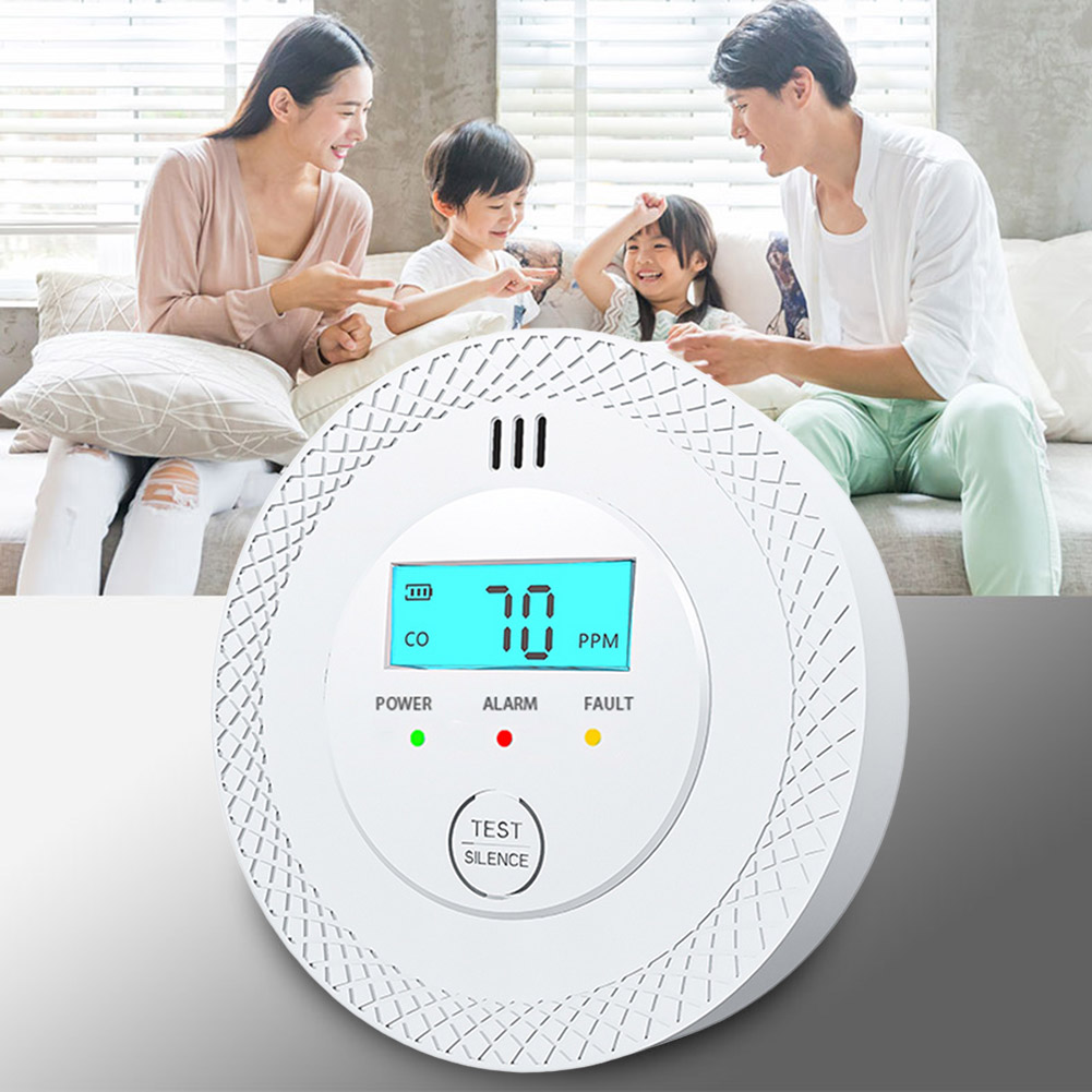 1-5PCS Carbon Monoxide Alarm D - Smoke Detector Interconnected reseña y precio