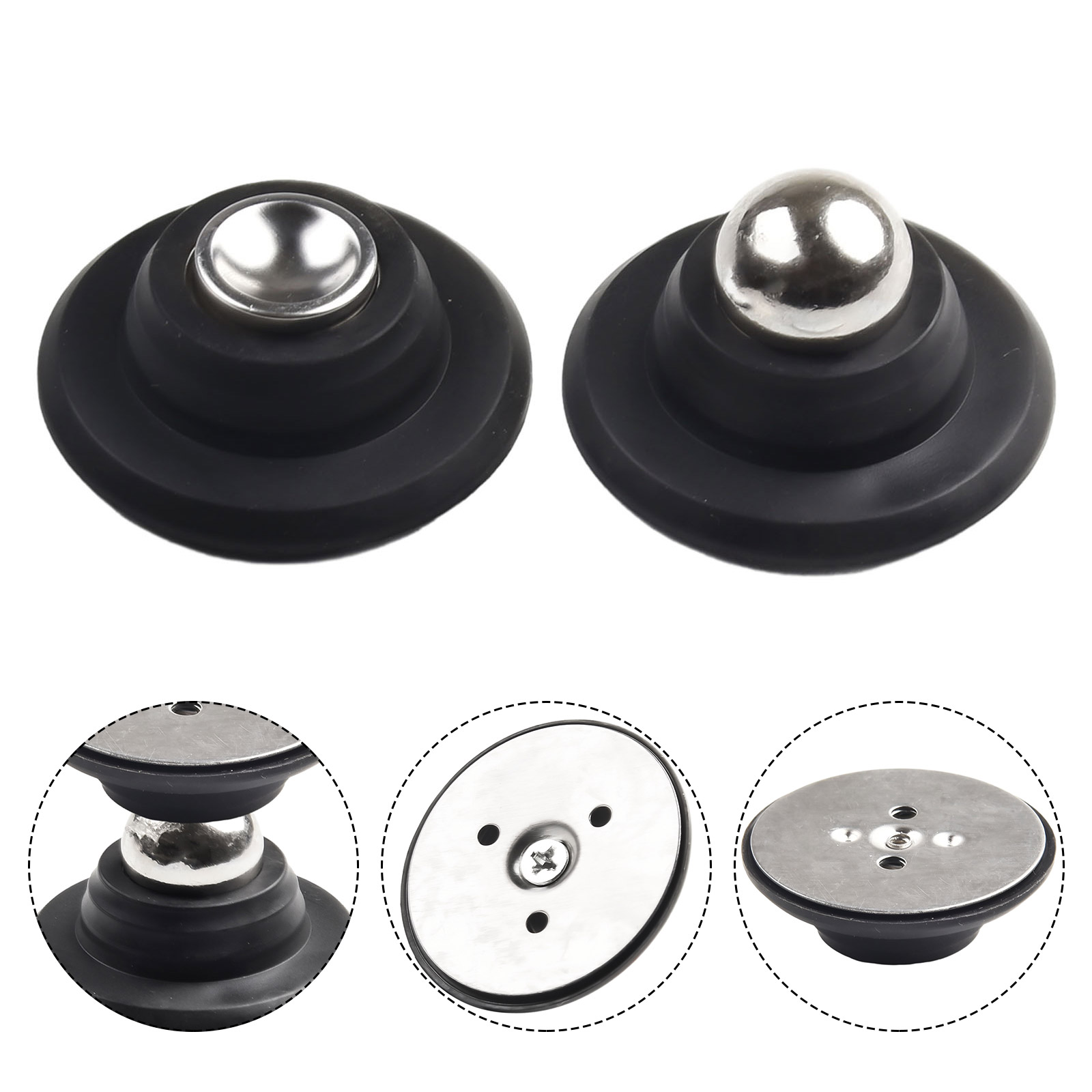 1pc Silicone Door Stop Door Ma - Door Stop Alarm reseña y precio