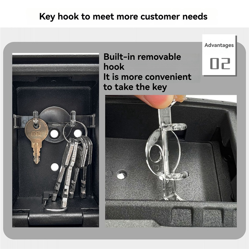 B68C 4 Digit Combination Key B - Lockbox Key Secure reseña y precio