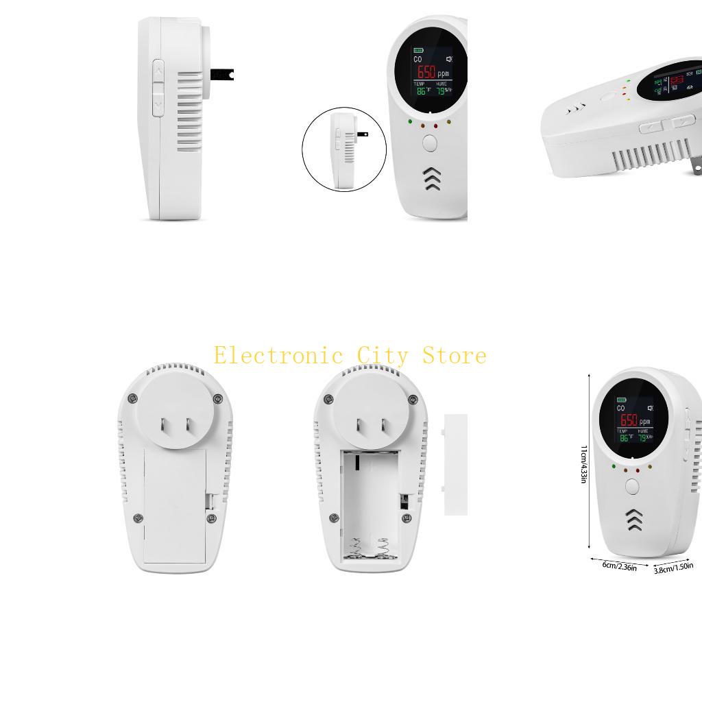 4 In 1 Wall Plugs In Gas Alarm - Co Detector Plug reseña y precio