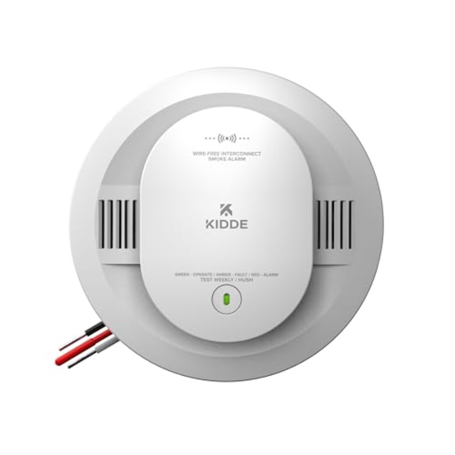 Smoke Detector Hardwired with  - Smoke Detector Interconnected reseña y precio