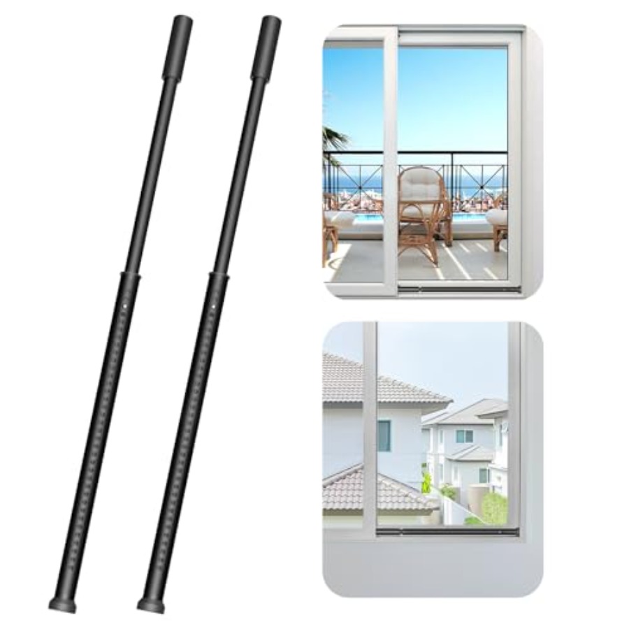 Sliding Door Security Bar, Hea - Window Lock Bar reseña y precio
