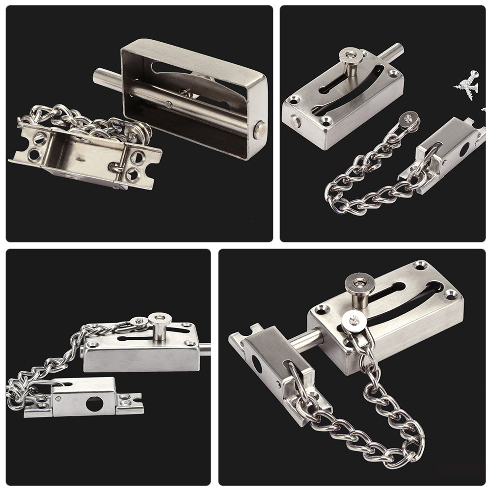 Safety Door Chain Lock Thicken - Security Chain Door reseña y precio