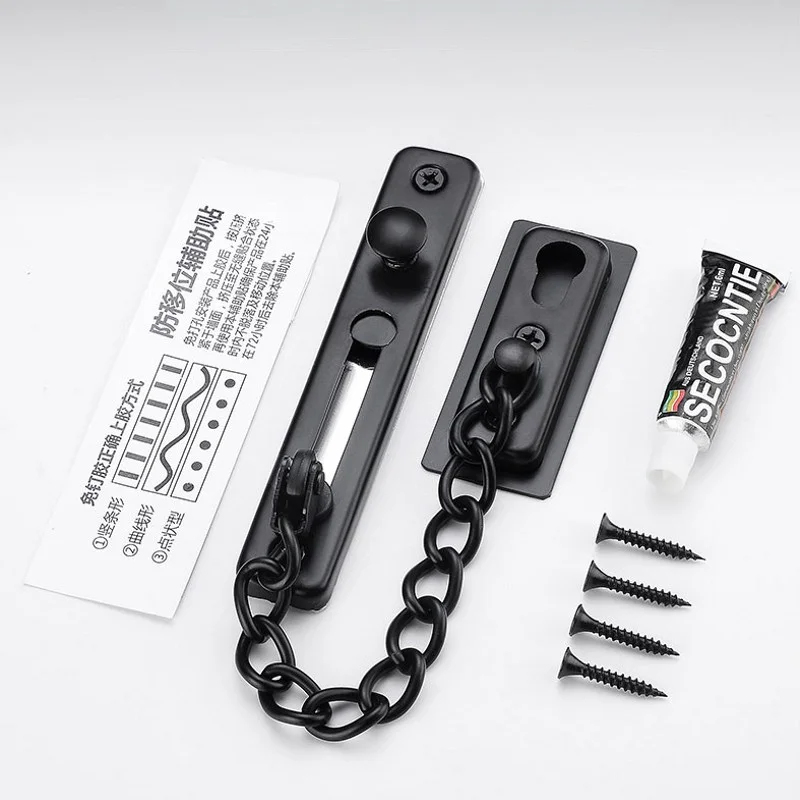 Multi-Color Stainless Steel An - Security Chain Door reseña y precio