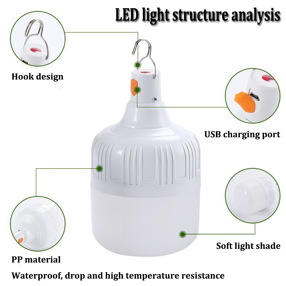 Camping Lantern LED Lamp Bulbs - Power Outage Light reseña y precio
