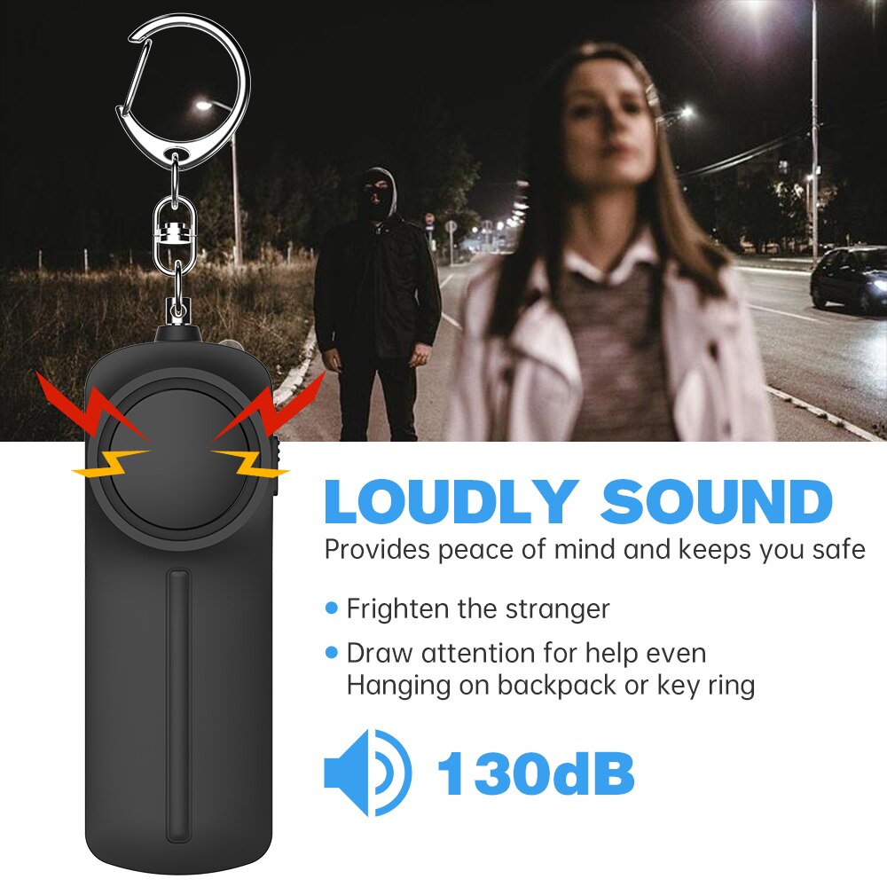 Personal Security Alarm Self D - Personal Alarm Keychain reseña y precio