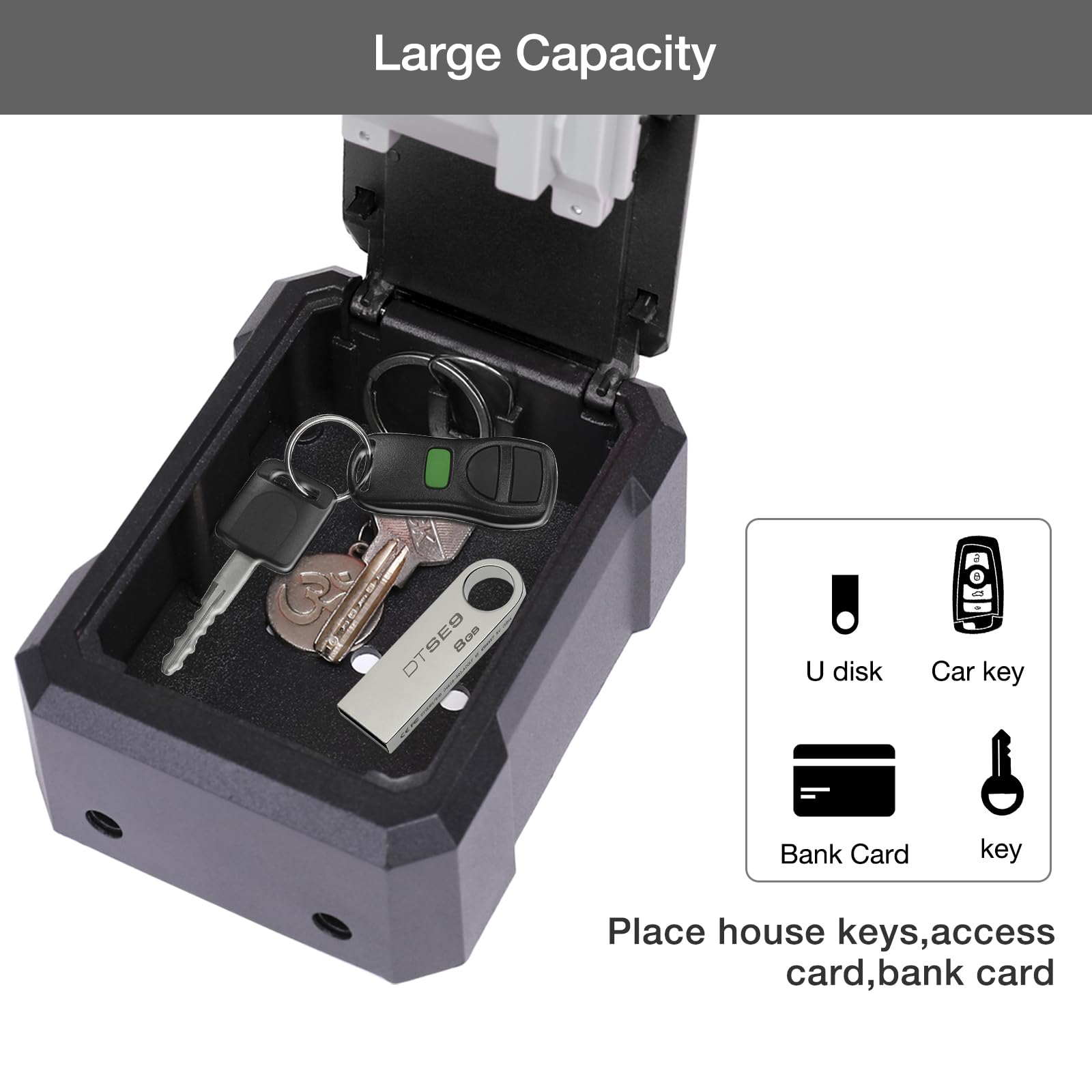 Alloy Security Key Lock Box Wa - Lockbox Key Secure reseña y precio
