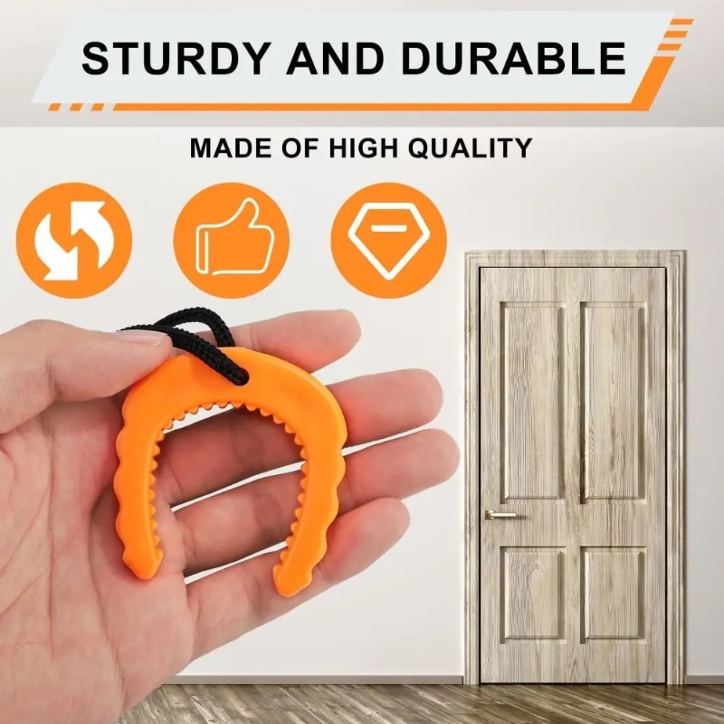 Easy to Use Rubber Door Jam Fi - Door Stop Alarm reseña y precio