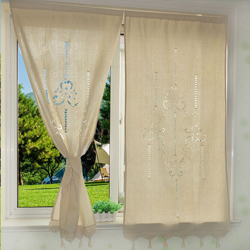 2 PCS European Pastoral Cotton - Window Lock Bar reseña y precio