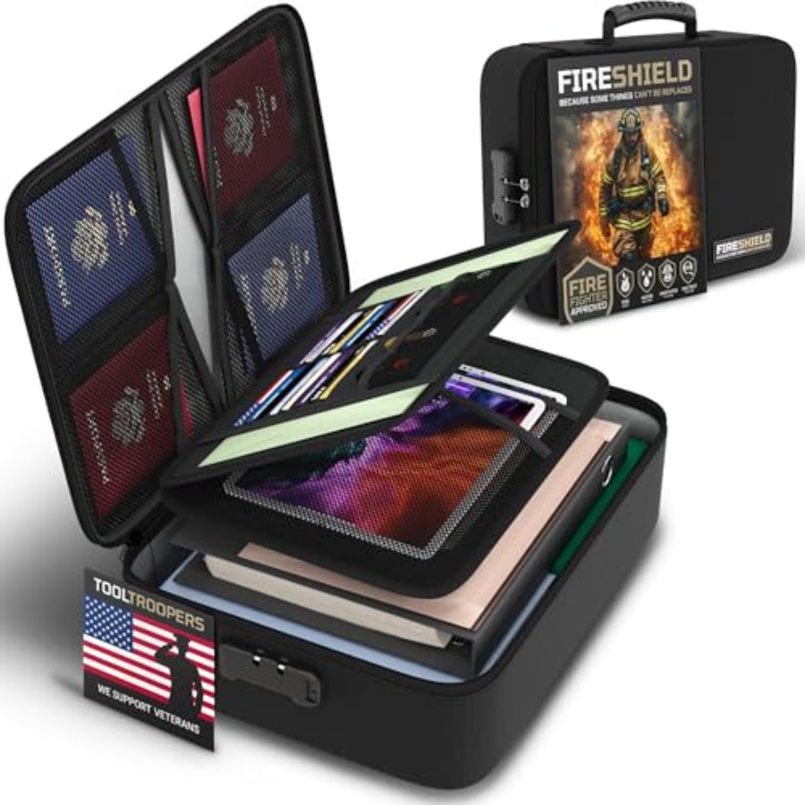 FIRESHIELD PRO 5200°F Fireproo - Fire Safe Document reseña y precio