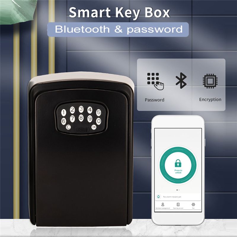 B68A TUYA Smart Key Box Blueto - Lockbox Key Secure reseña y precio