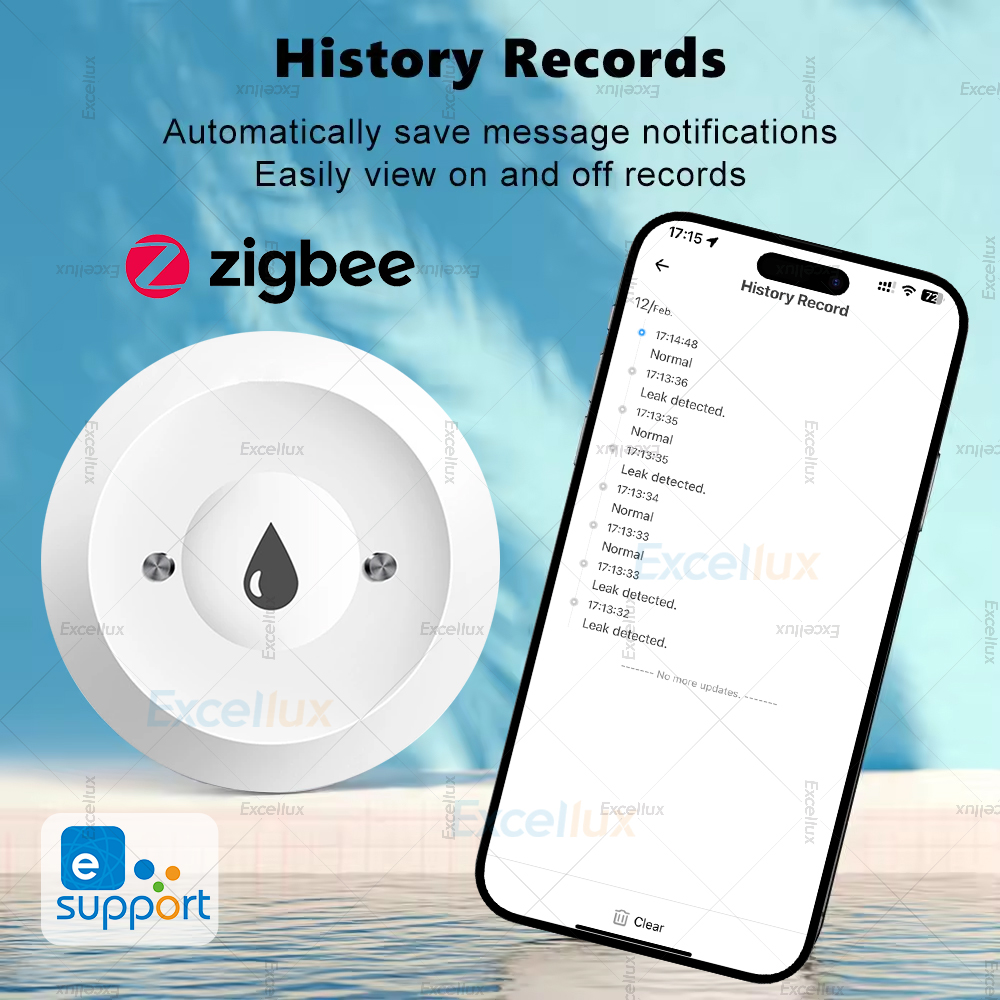 Ewelink Zigbee 3.0 Water Senso - Water Alarm Sensor reseña y precio