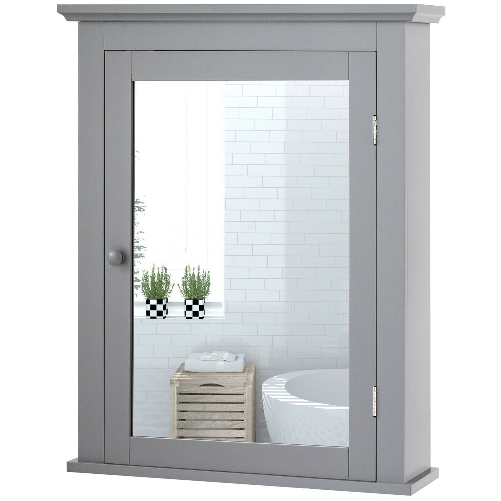 Bathroom Mirror Cabinet Wall M - Medicine Cabinet Lock reseña y precio
