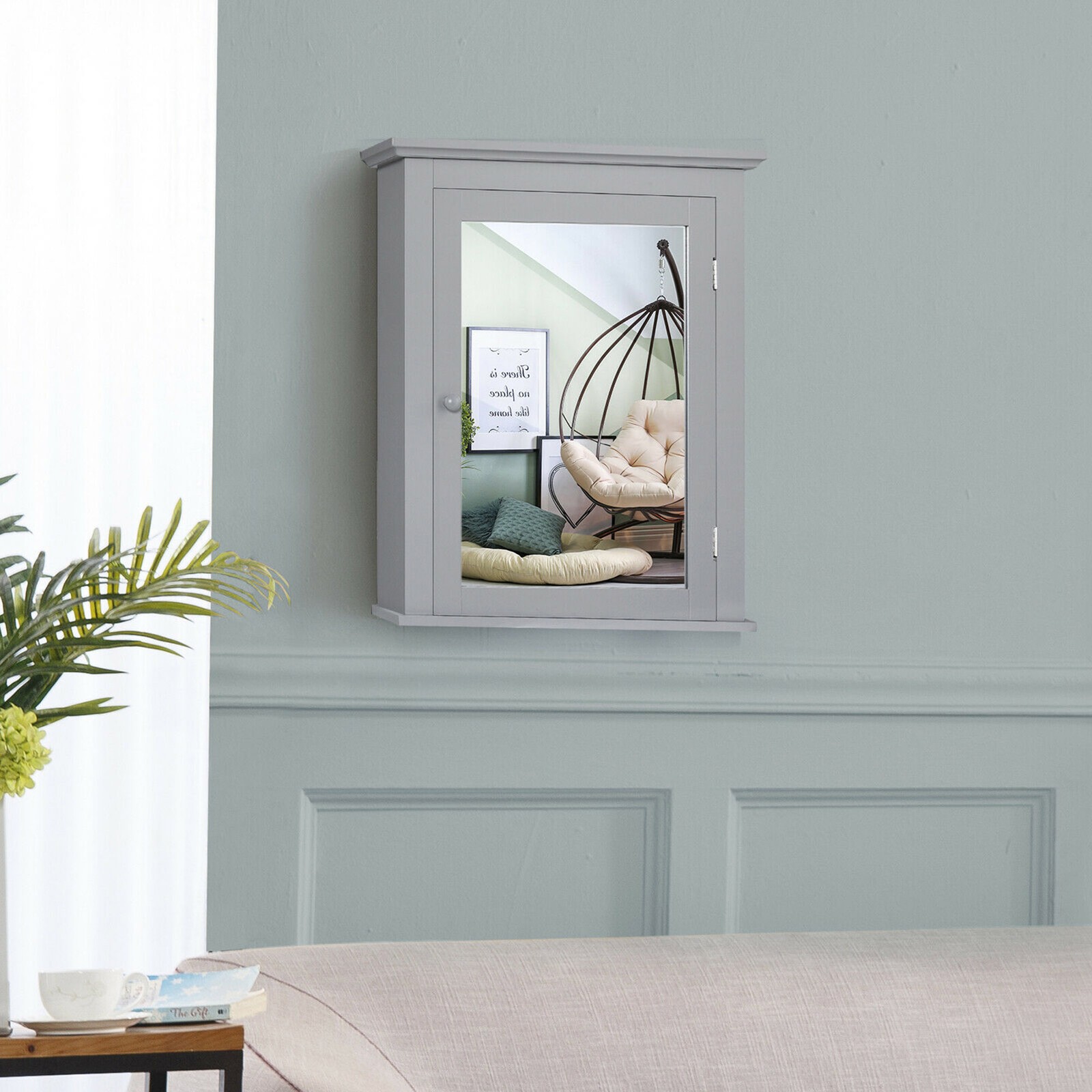 Bathroom Mirror Cabinet Wall M - Medicine Cabinet Lock reseña y precio