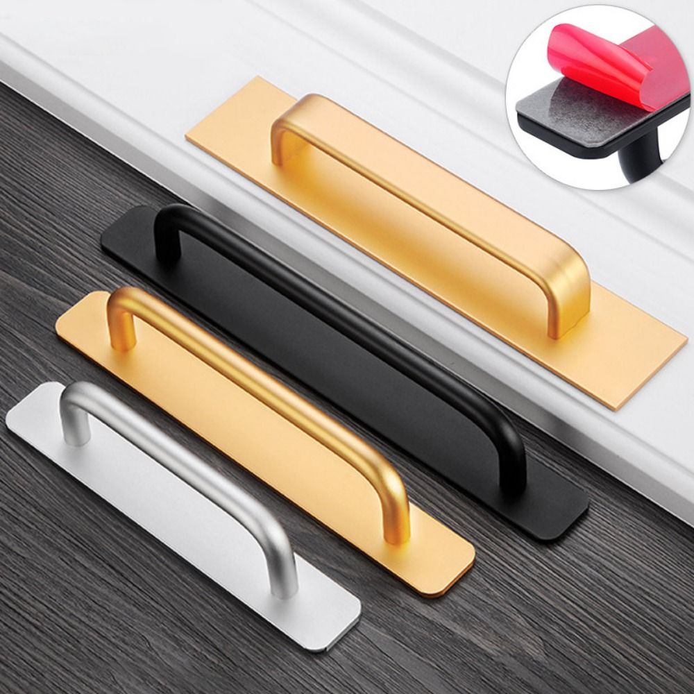 Punch-free Door Handle Aluminu - Window Lock Bar reseña y precio