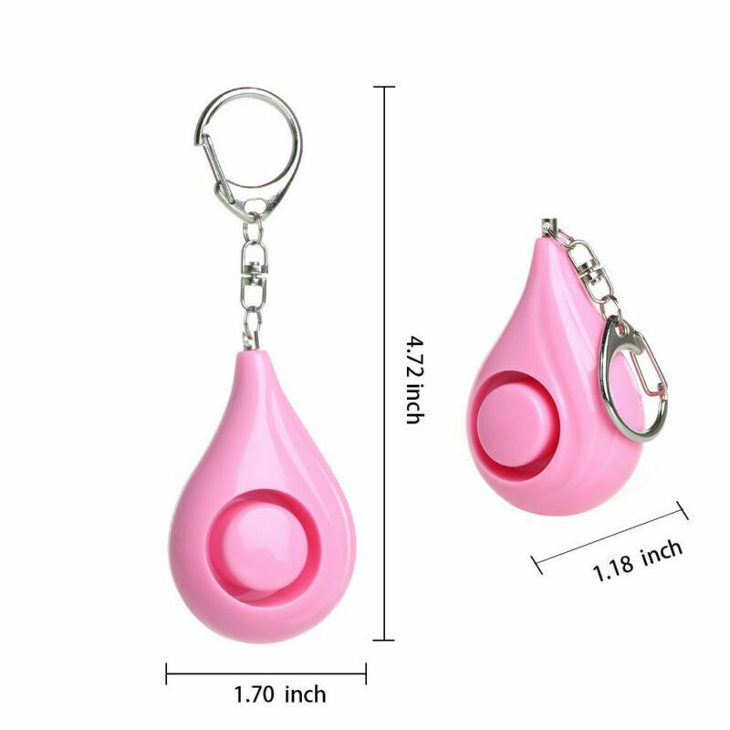 Water Drop Type Women's Anti-r - Personal Alarm Keychain reseña y precio