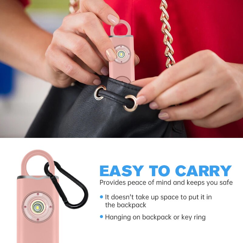 He Original Personal Safety Si - Personal Alarm Keychain reseña y precio
