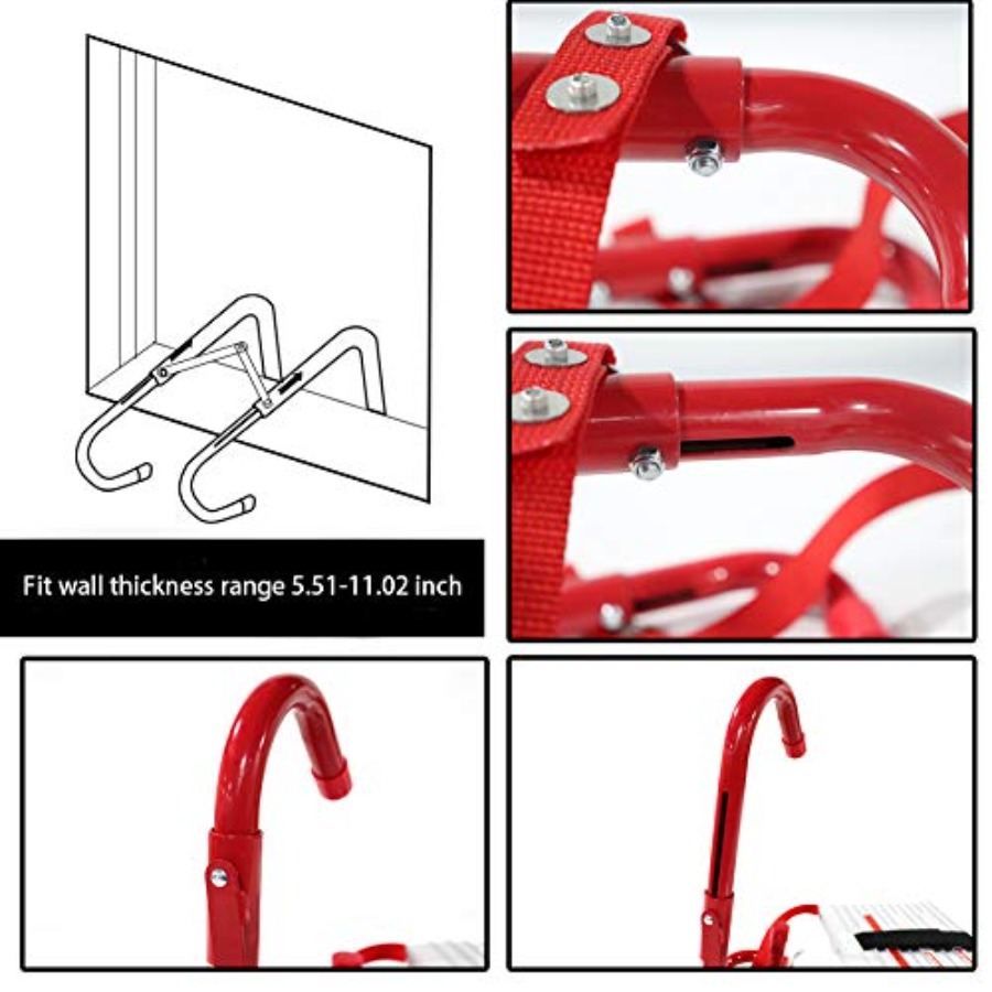 Portable Fire Ladder 2 Story E - Fire Escape Ladder reseña y precio