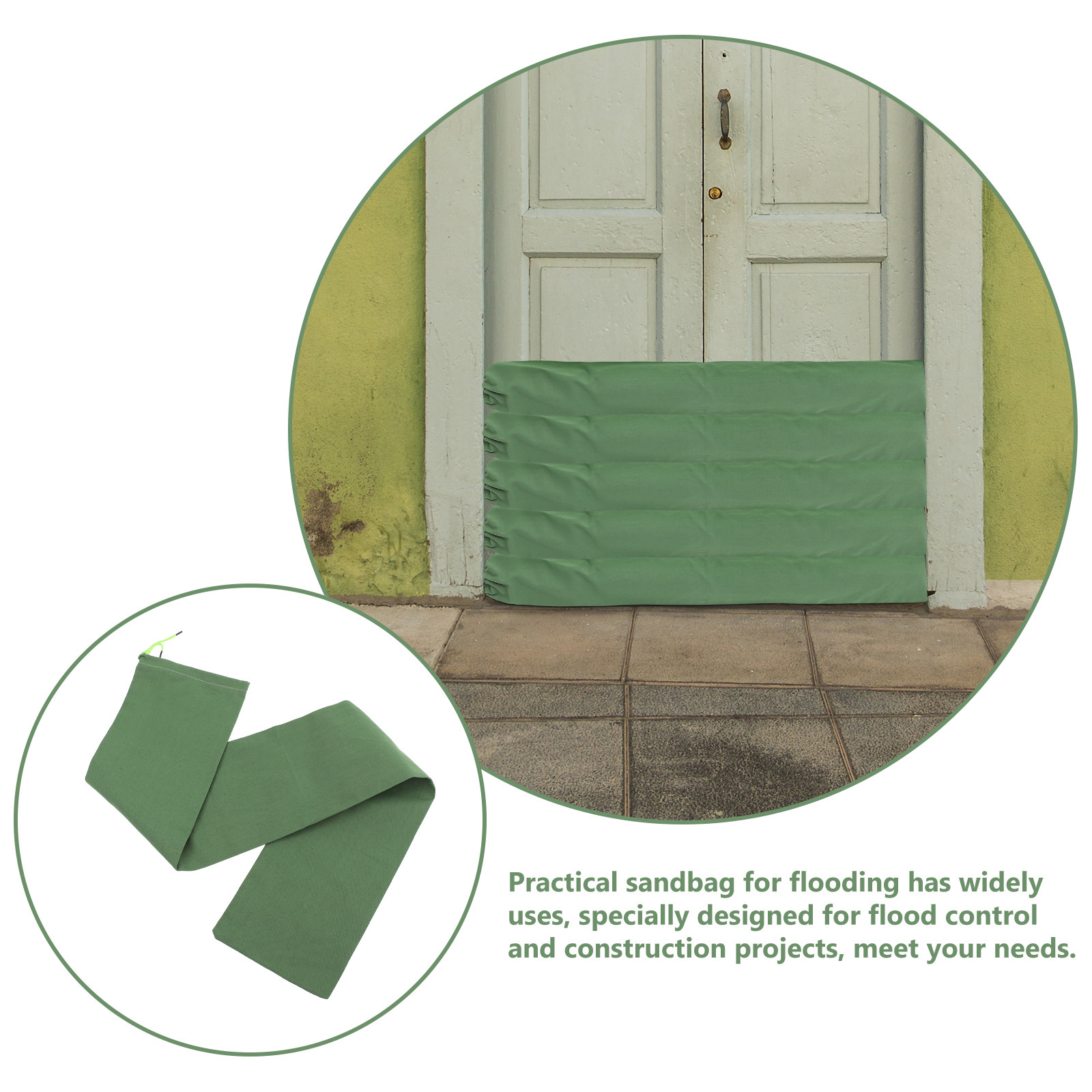 Reusable Flooding Sandbag Heav - Flood Barrier Bag reseña y precio