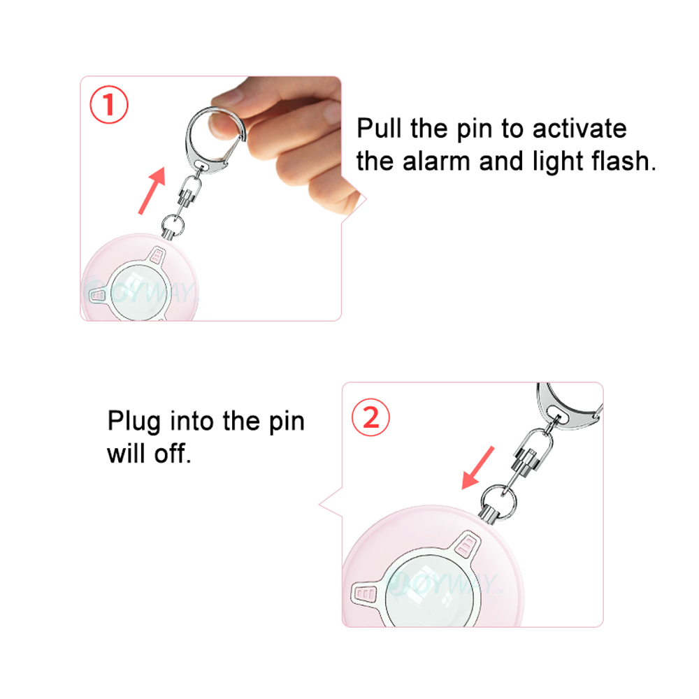 JOYWAY New Personal 130dB Sire - Personal Alarm Keychain reseña y precio