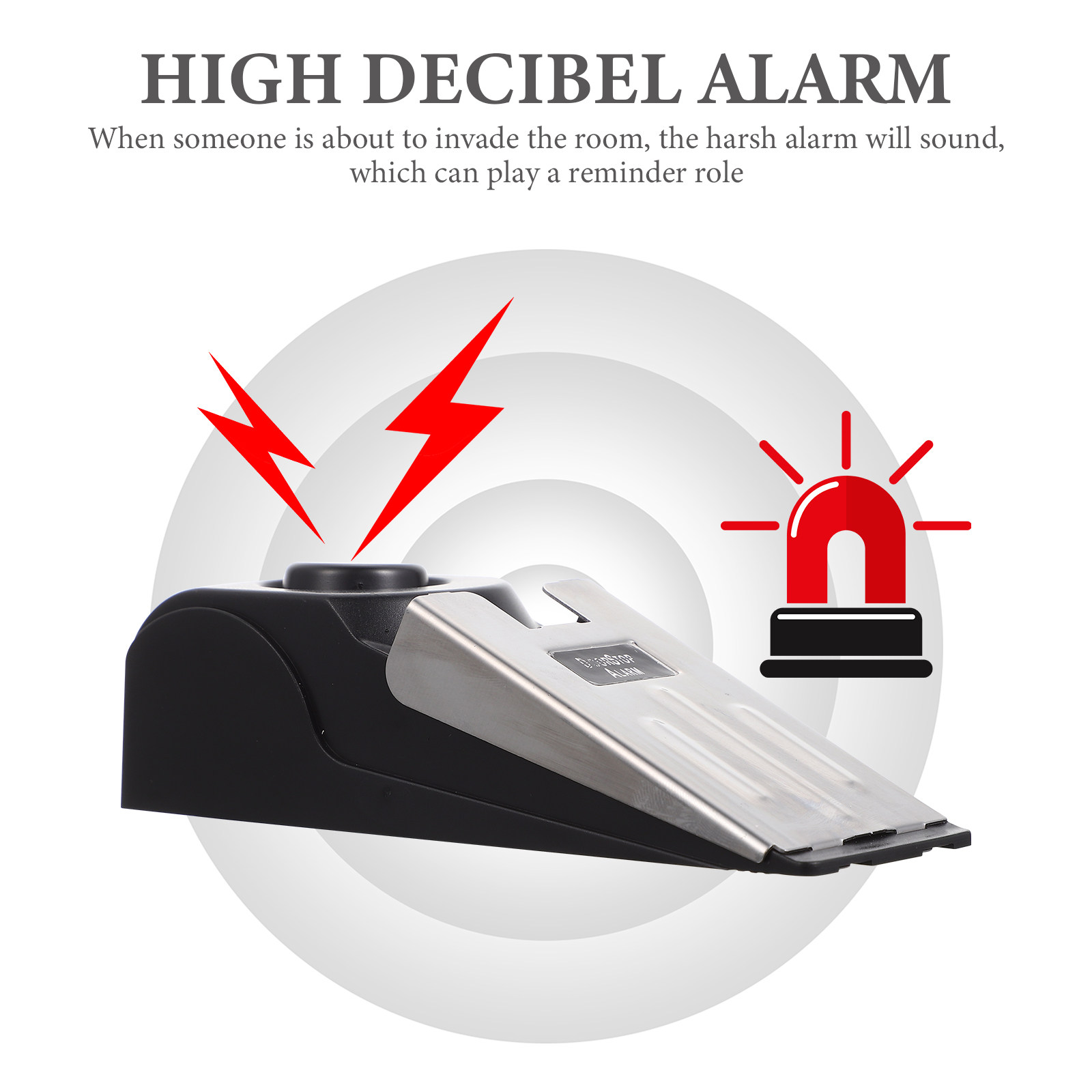 Anti Theft Door Stopper with A - Door Stop Alarm reseña y precio
