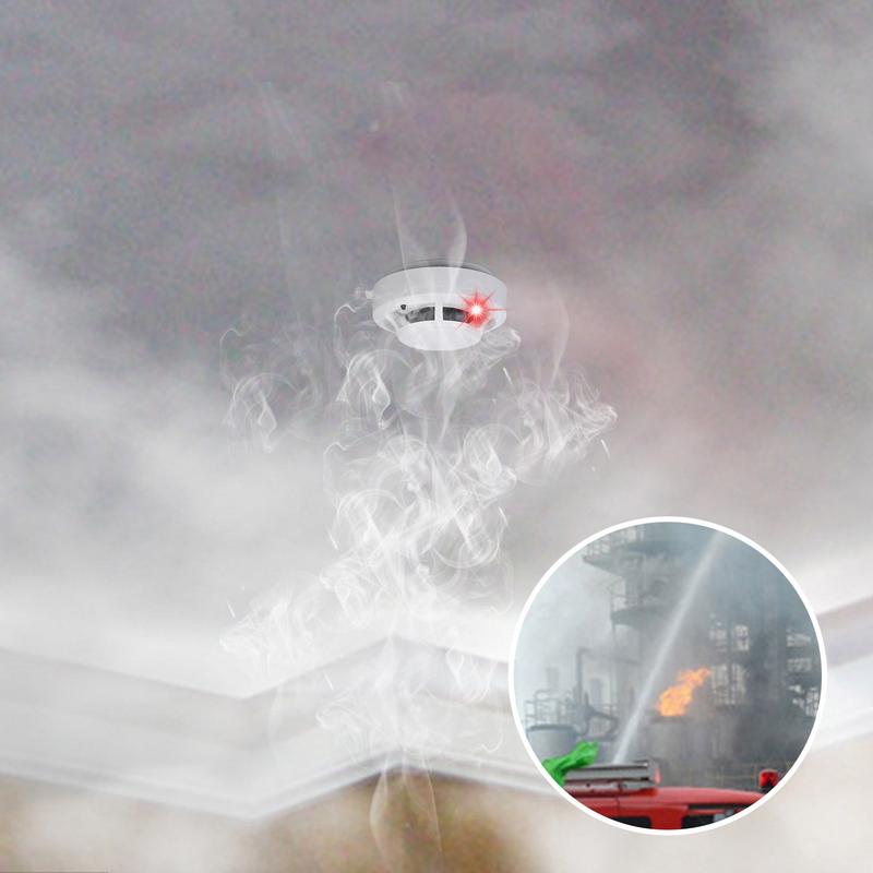 Fire Alarm Home Fire Alarm Sma - Smoke Detector Interconnected reseña y precio