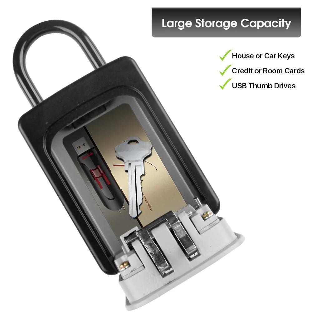 Wall Mount Key Lock Box 4 Digi - Lockbox Key Secure reseña y precio