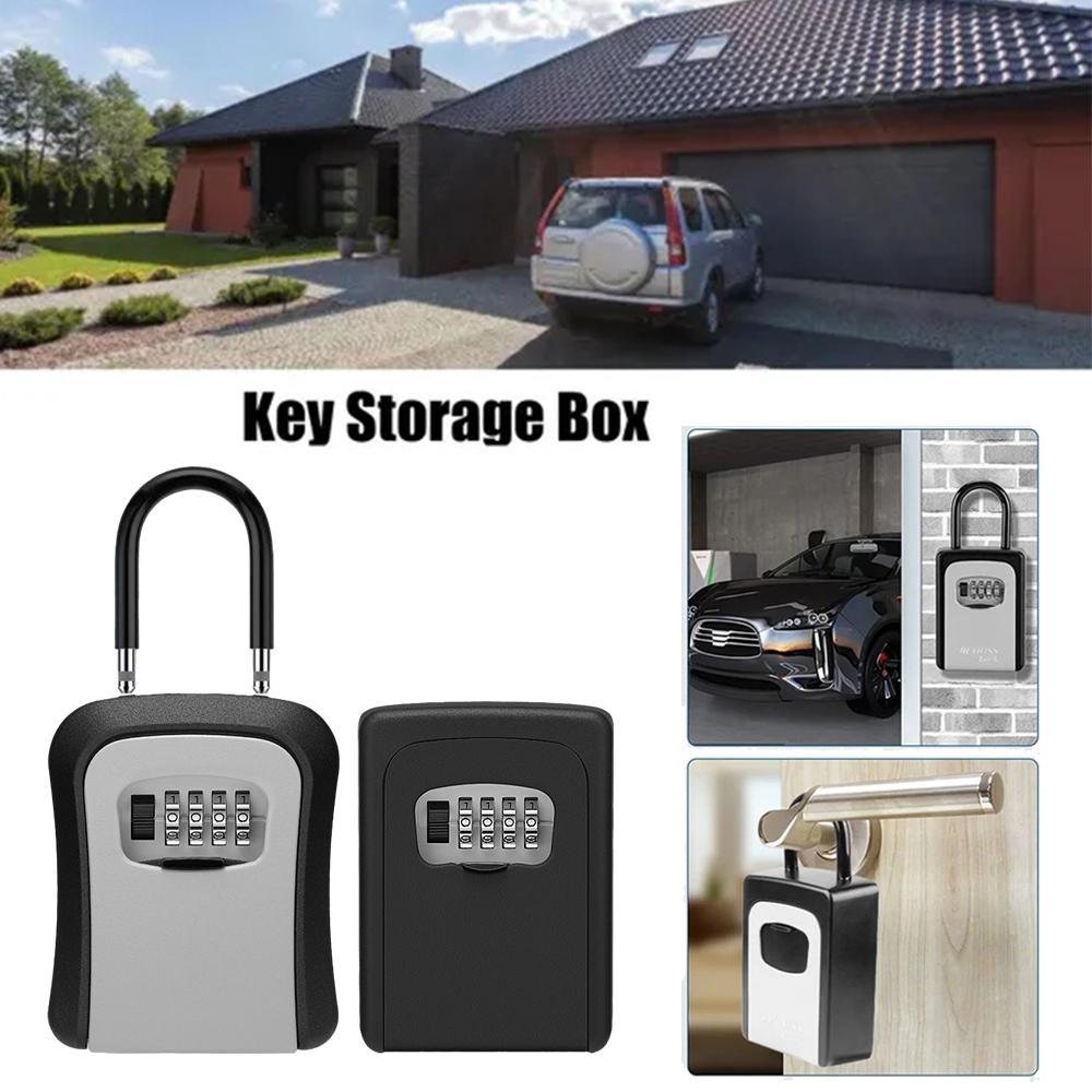 Wall Mount Key Lock Box 4 Digi - Lockbox Key Secure reseña y precio