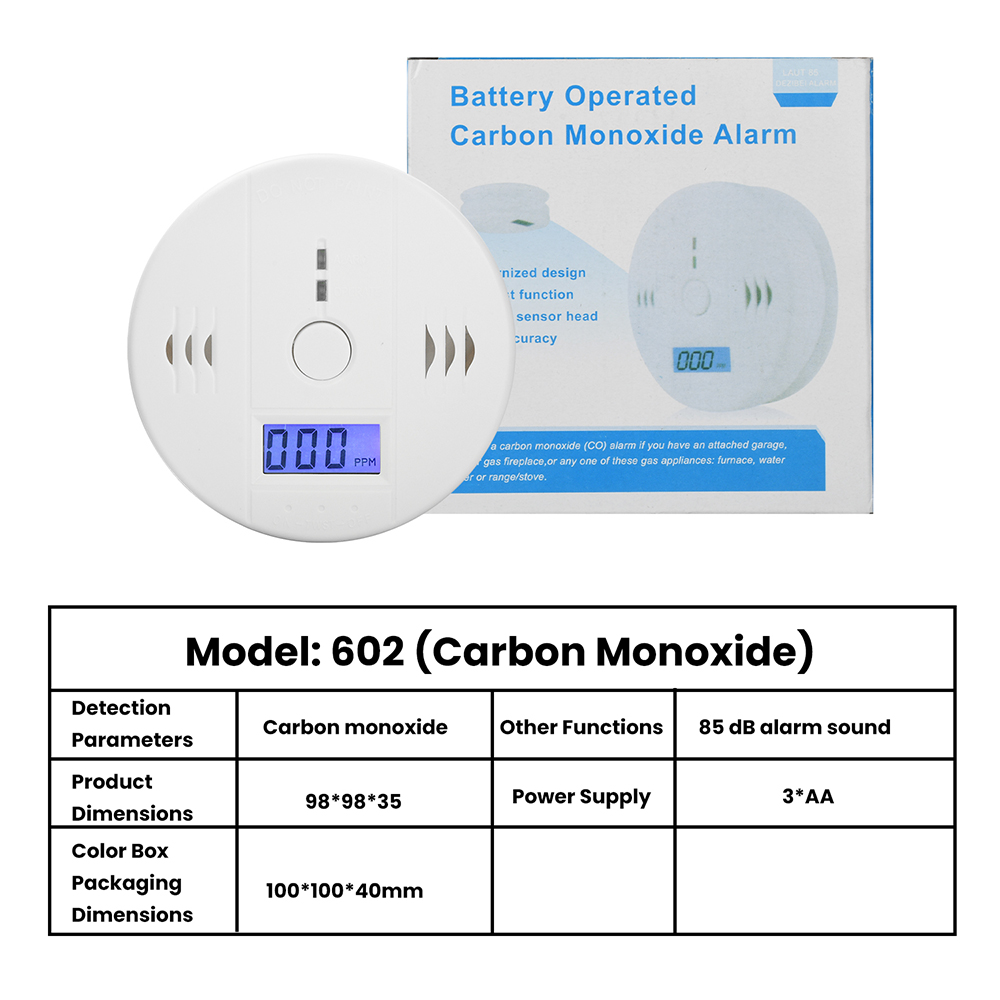 Carbon Monoxide Detector House - Smoke Detector Interconnected reseña y precio