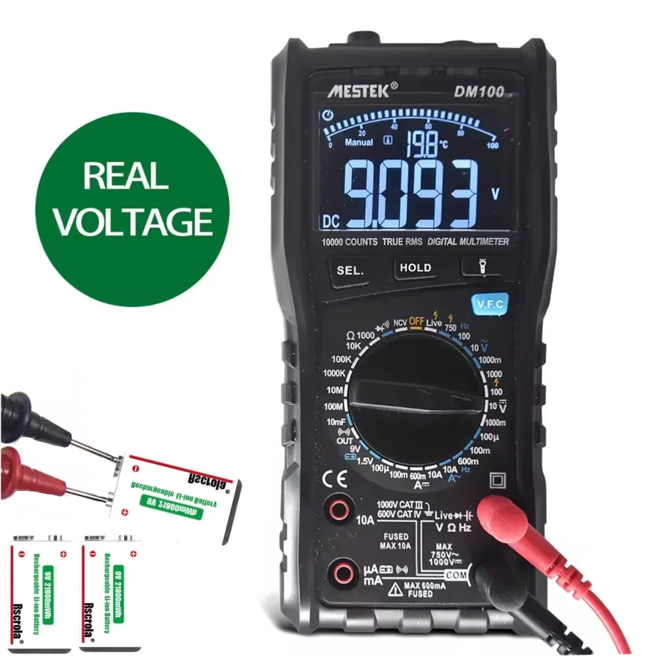21800mWh High Capacity Long-La - Smoke Detector Interconnected reseña y precio