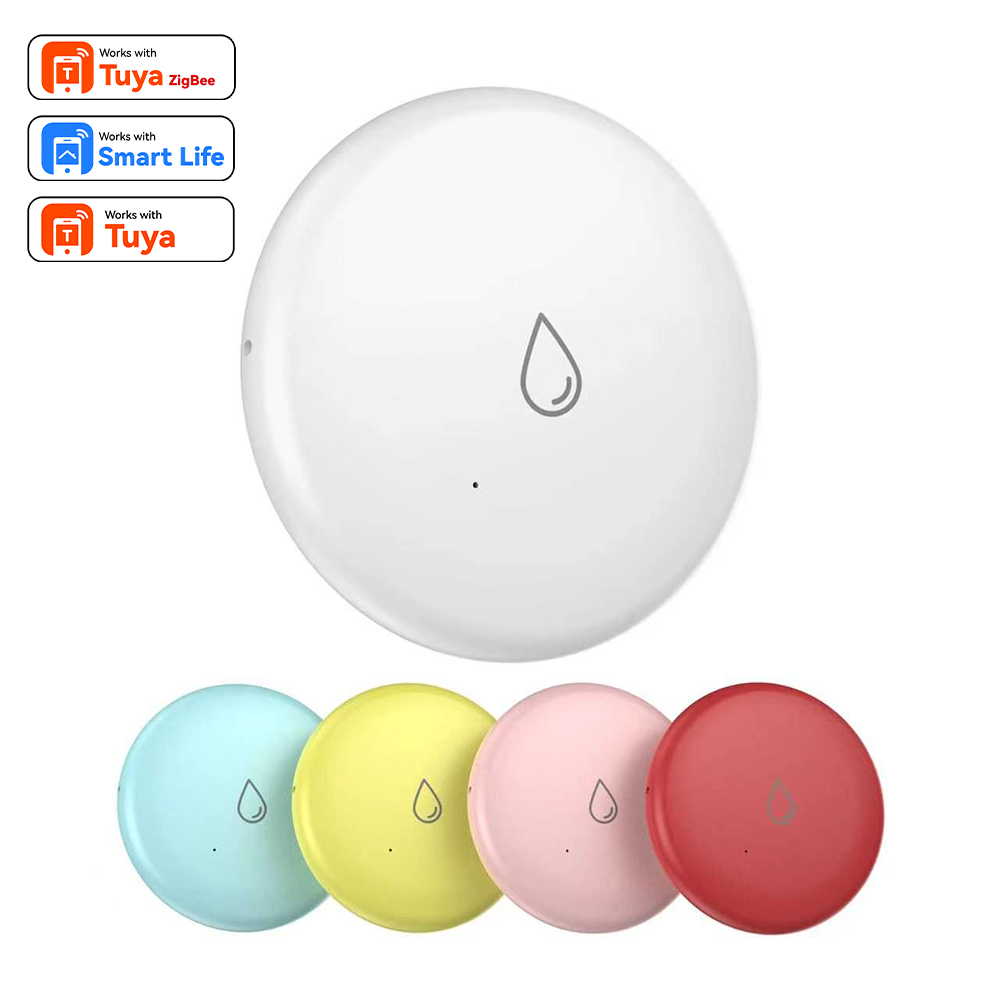 Tuya Zigbee Leakage Sensor LED - Water Alarm Sensor reseña y precio