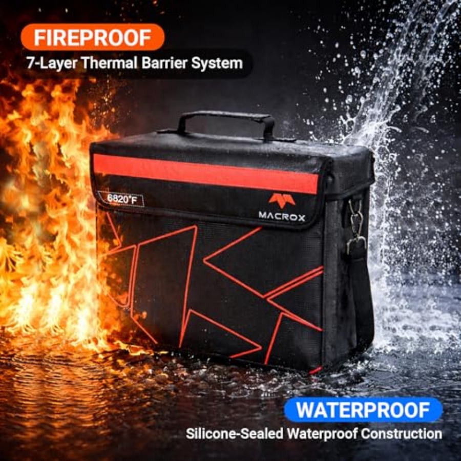 Fireproof and Waterproof Docum - Fire Safe Document reseña y precio