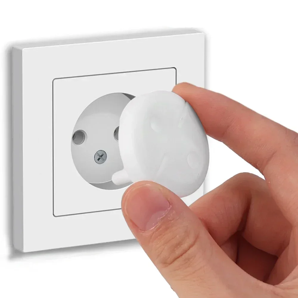 White Electrical Safety Socket - Outlet Cover Baby reseña y precio