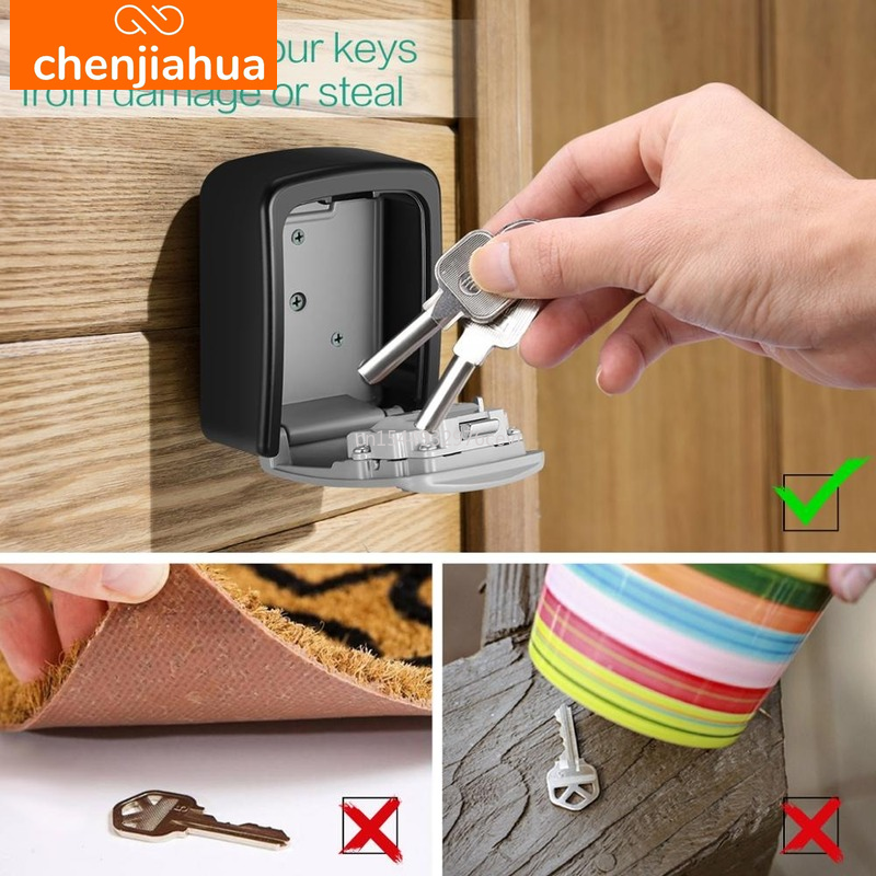 Wall Mount Key Storage Secret  - Lockbox Key Secure reseña y precio