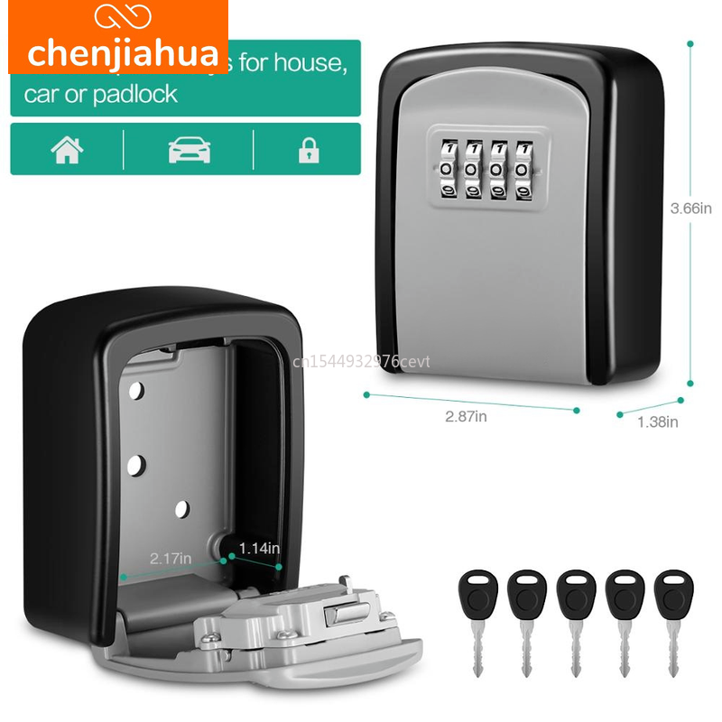 Wall Mount Key Storage Secret  - Lockbox Key Secure reseña y precio