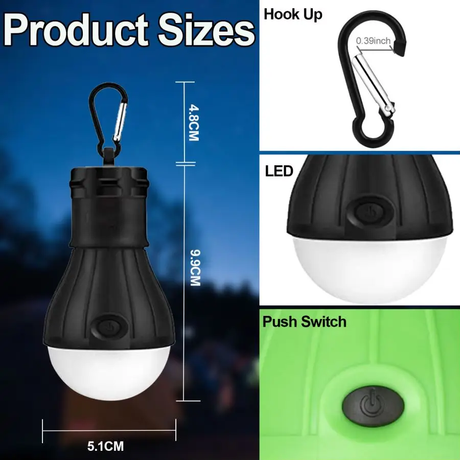 LED Camping Lights Tent Lamp P - Power Outage Light reseña y precio