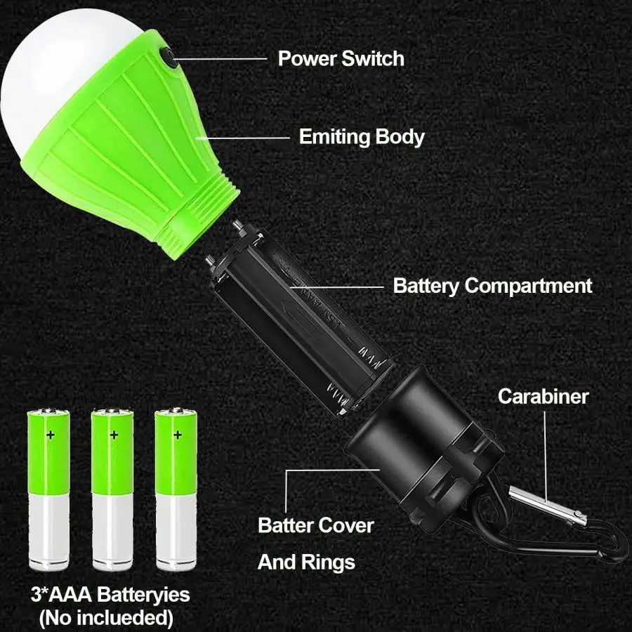 LED Camping Lights Tent Lamp P - Power Outage Light reseña y precio
