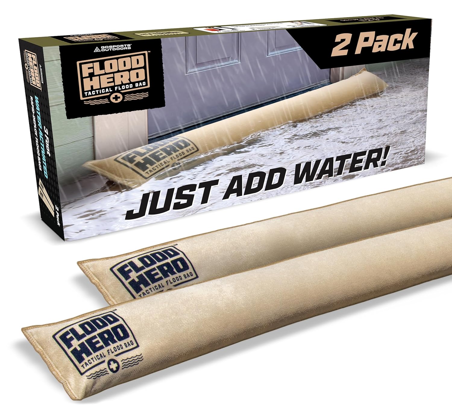 3 ft Water Activated Sandbags  - Flood Barrier Bag reseña y precio