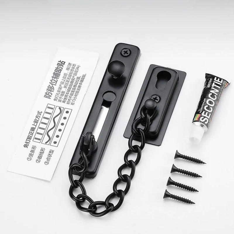 Multi-Color Stainless Steel An - Security Chain Door reseña y precio