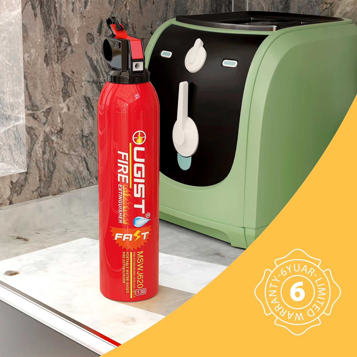 Small Portable Fire Extinguish - Fire Extinguisher Small reseña y precio