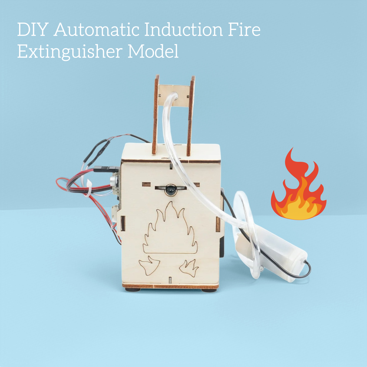 DIY Automatic Induction Fire E - Fire Extinguisher Small reseña y precio